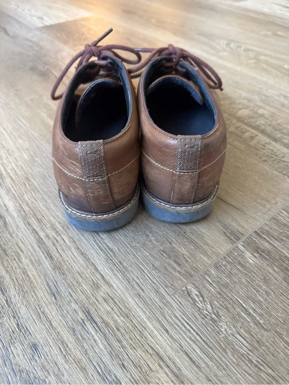 Cole Haan Brown Leather Derby Shoes